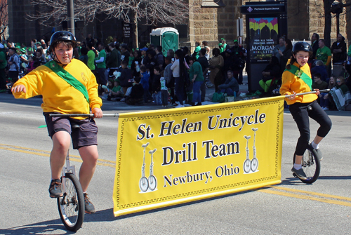 St Helen Unicycle Drill Team